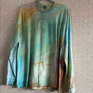 Custom Tie Dye Unisex Long Sleeve Tee - size xl
Brand Gildan ultra cotton